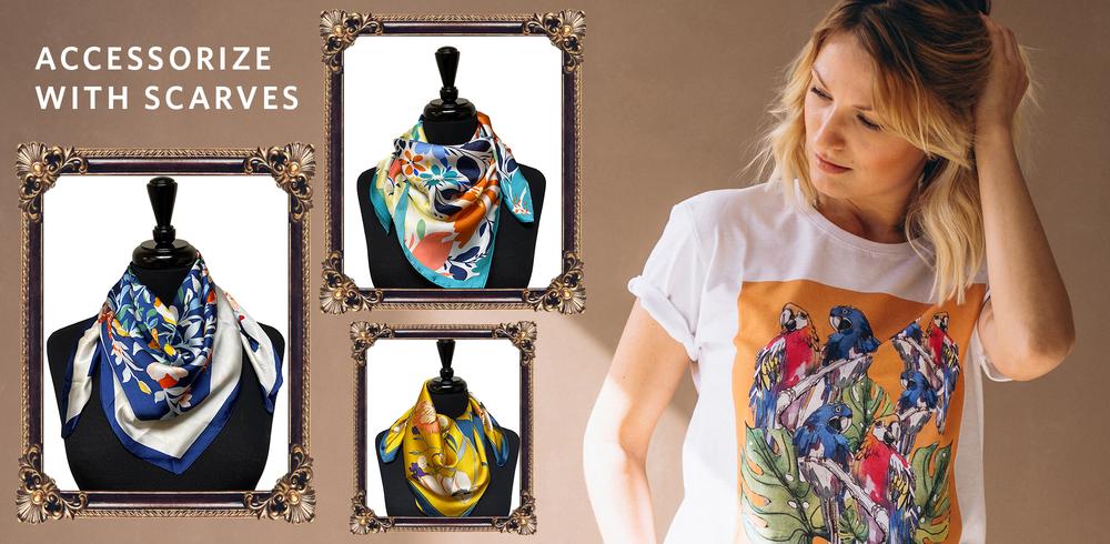 Accessorize with Scarves